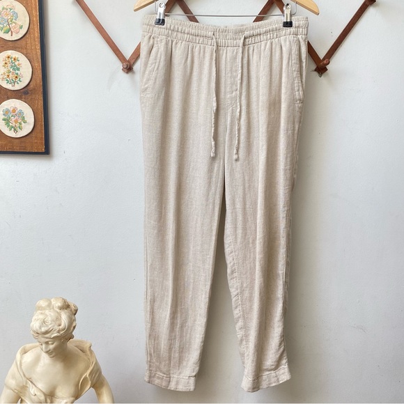 Other - Linen Drawstring Lounge Pants